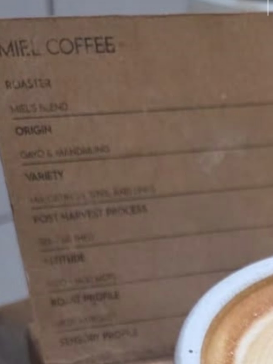 Miel Coffee Medan Menu 10