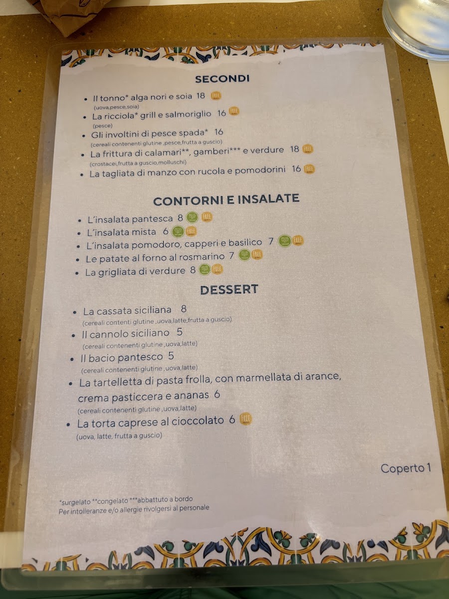 Trattoria da Pina Menu 9