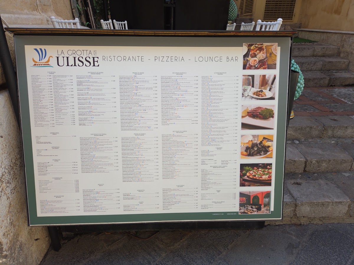 Ristorante La Grotta di Ulisse Menu 10