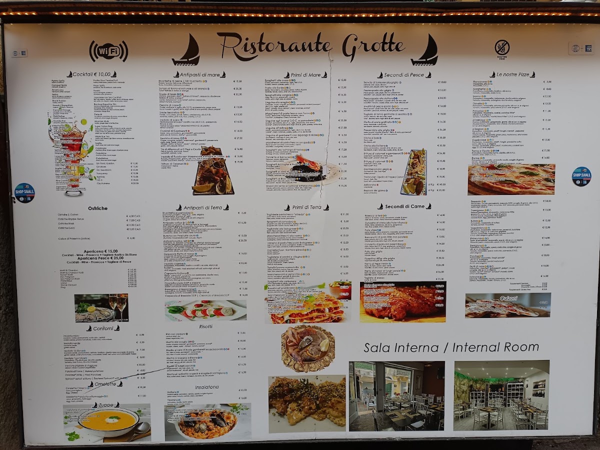 Ristorante La Grotta di Ulisse Menu 8