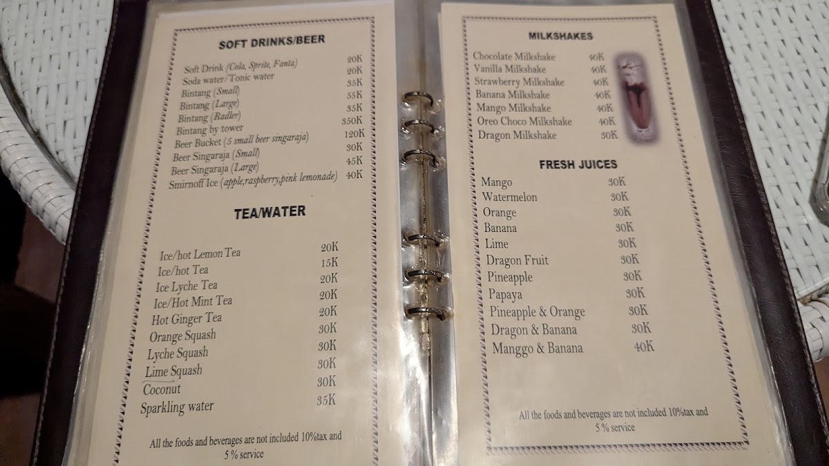 Ogix Warung Menu 4