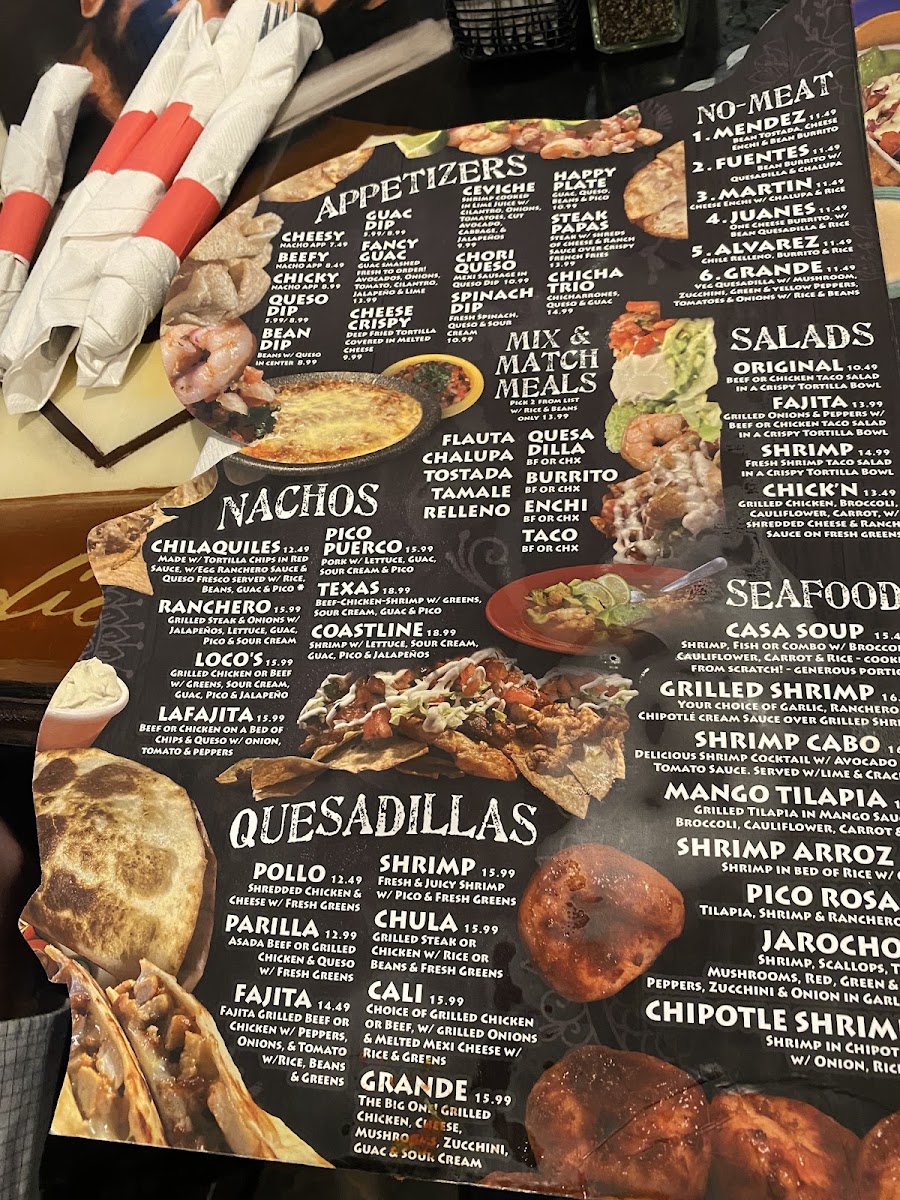 Jose Locos | Mexican Menu 10