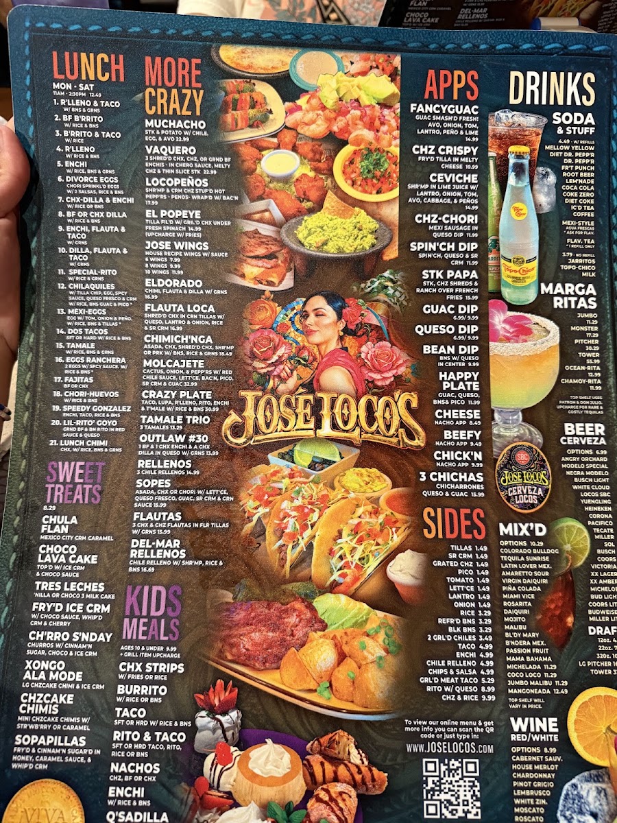 Jose Locos | Mexican Menu 4