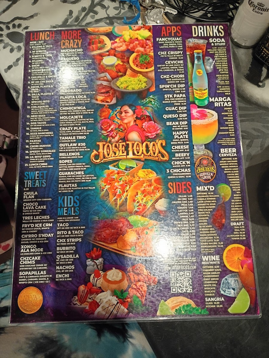 Jose Locos | Mexican Menu 5