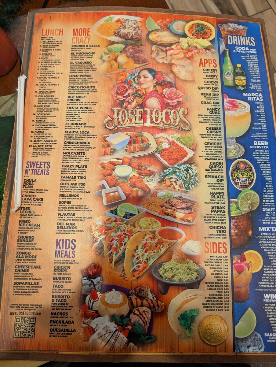 Jose Locos | Mexican Menu 6