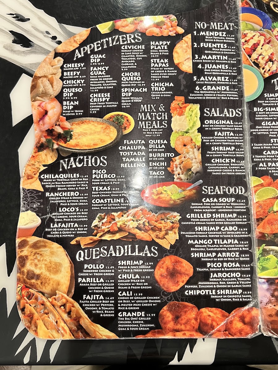 Jose Locos | Mexican Menu 7