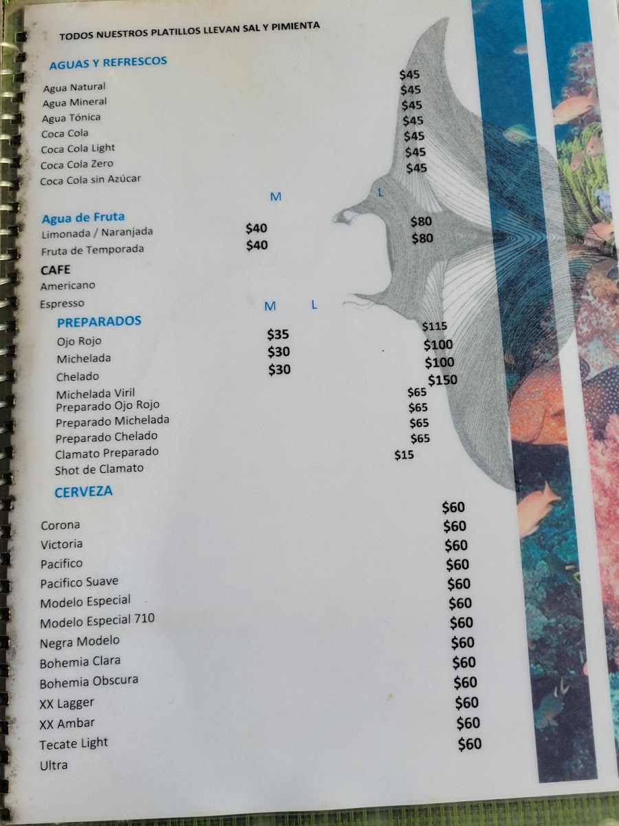 Mariscos El Viril Menu 10