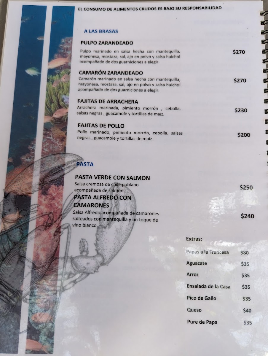 Mariscos El Viril Menu 5