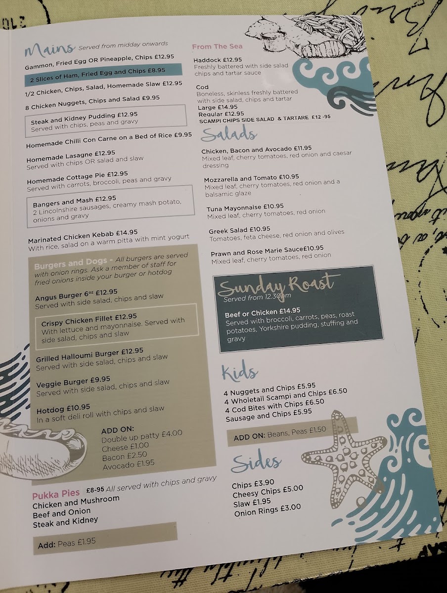 Pagham Beach Cafe Menu 5