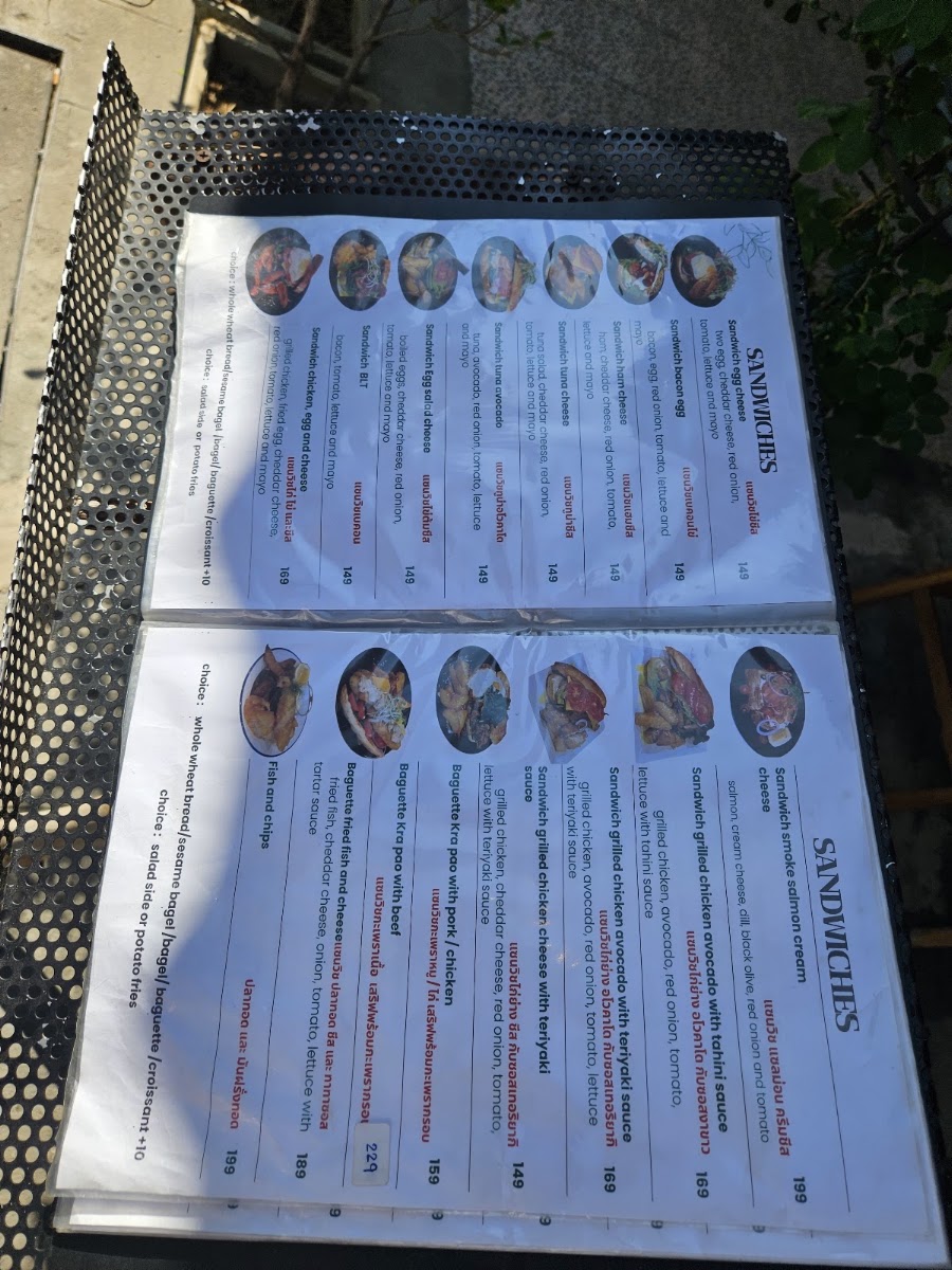 Kalae Cafe Nangnon Coffee Menu 10