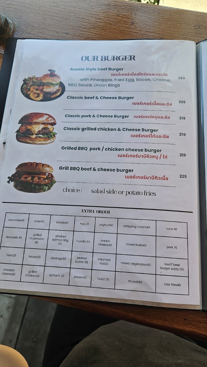 Kalae Cafe Nangnon Coffee Menu 6