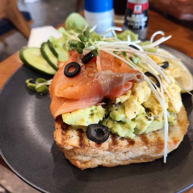 Smoked Salmon on Toast