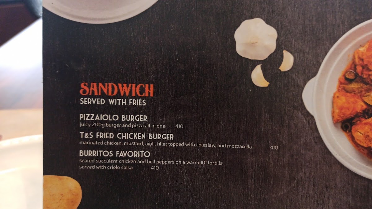 Toni & Sergio Menu 7