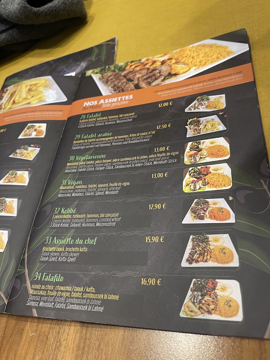 Falafilo Menu 6