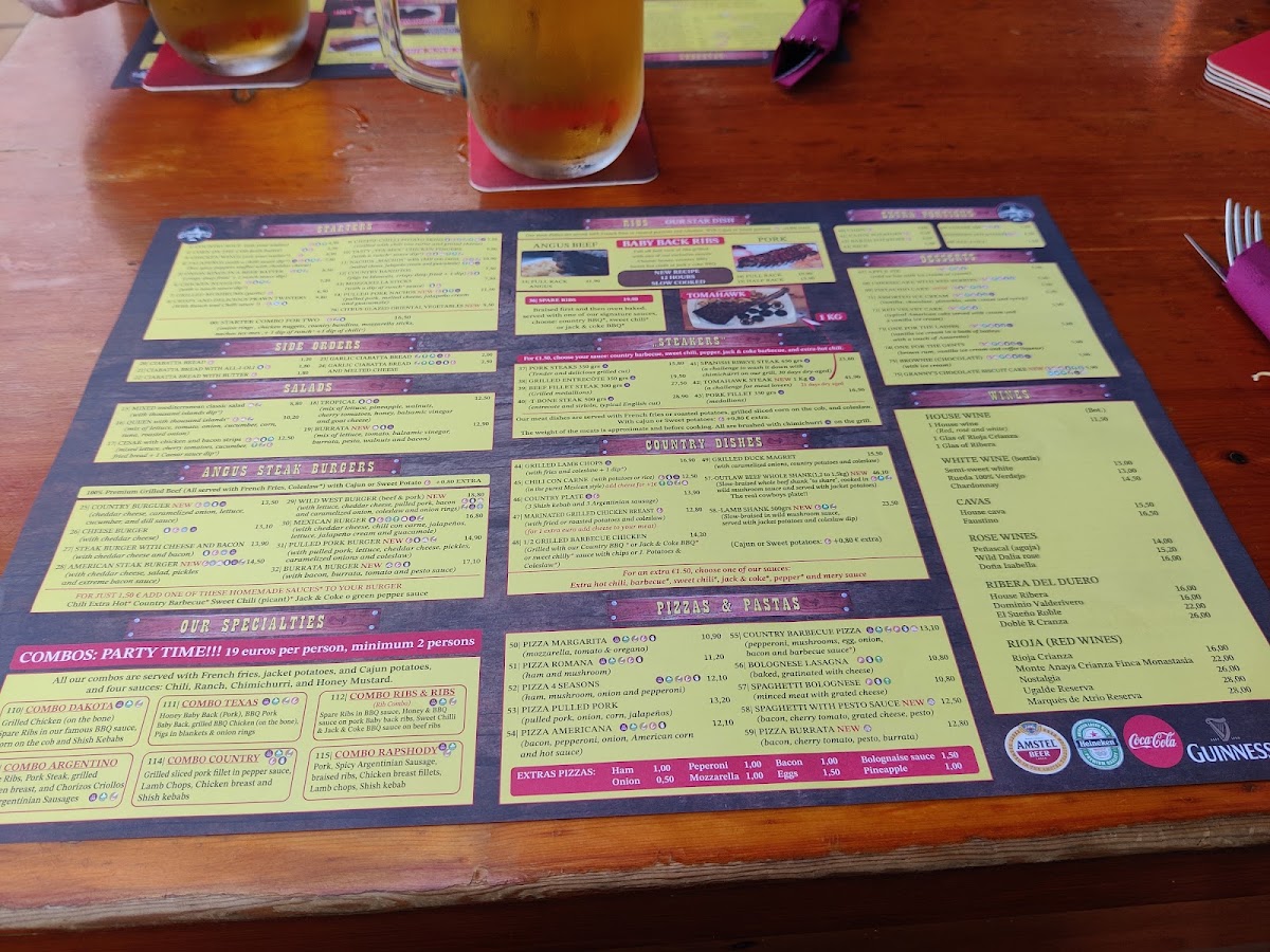 Country ribs albir Menu 5