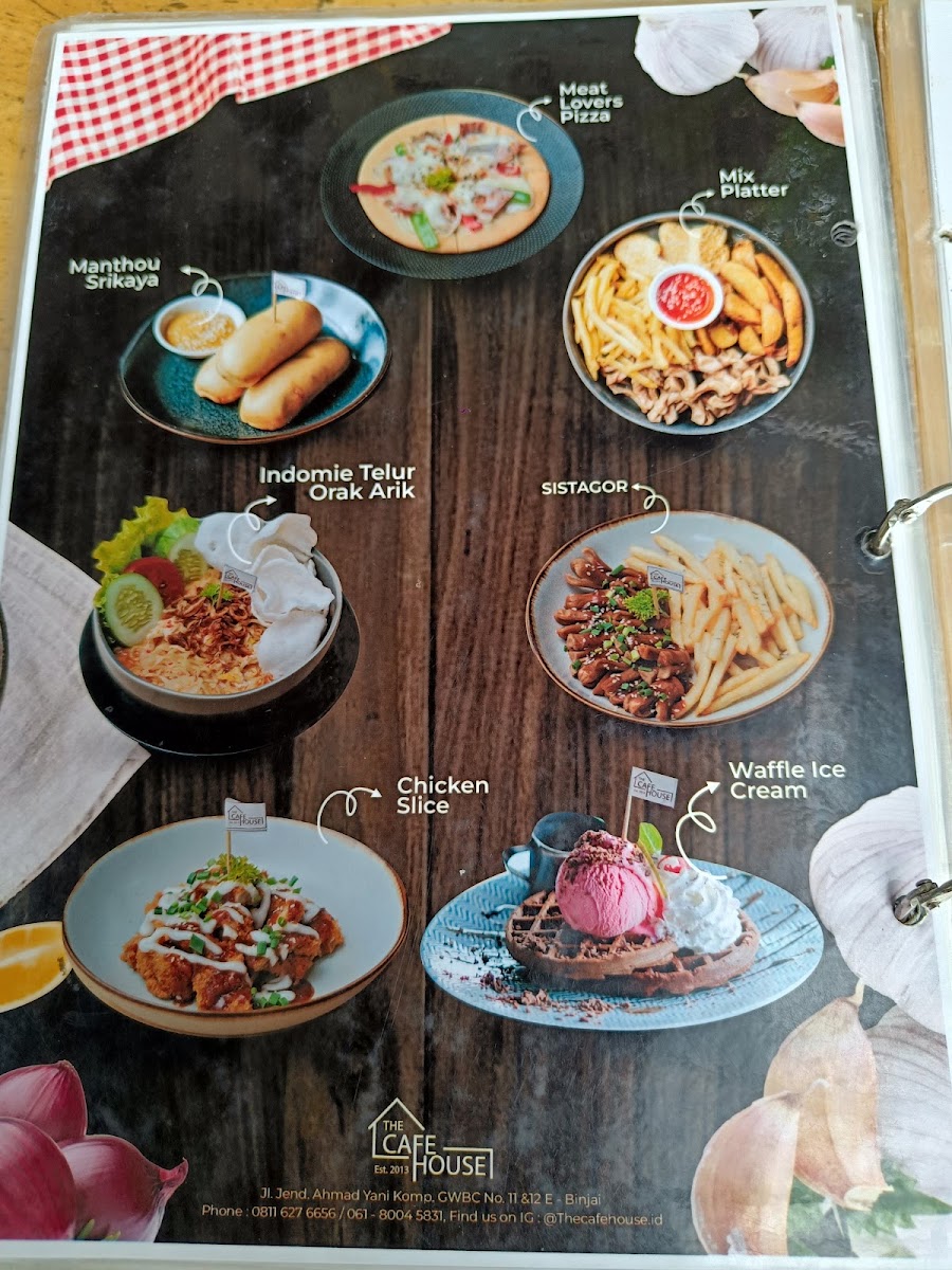 The Cafe House Menu 10