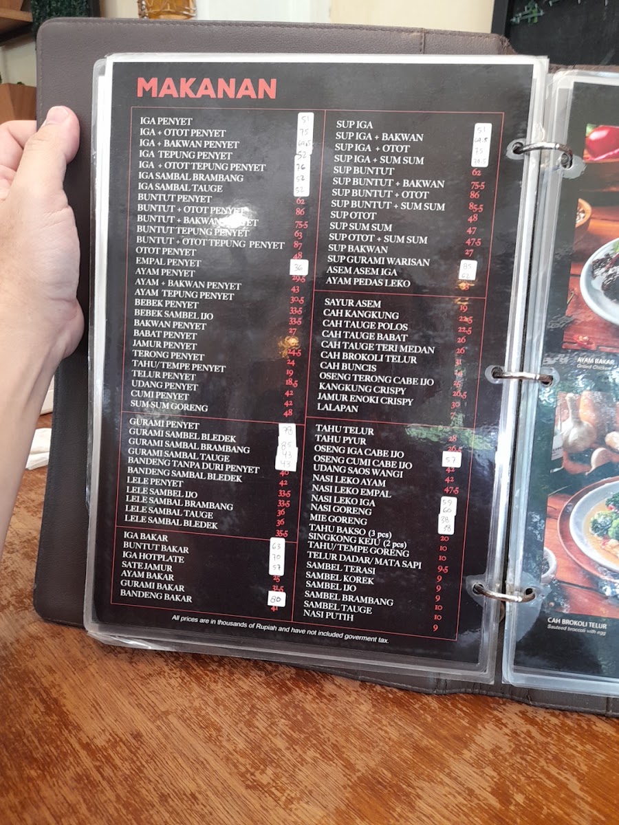 Warung Leko Sidoarjo Menu 6