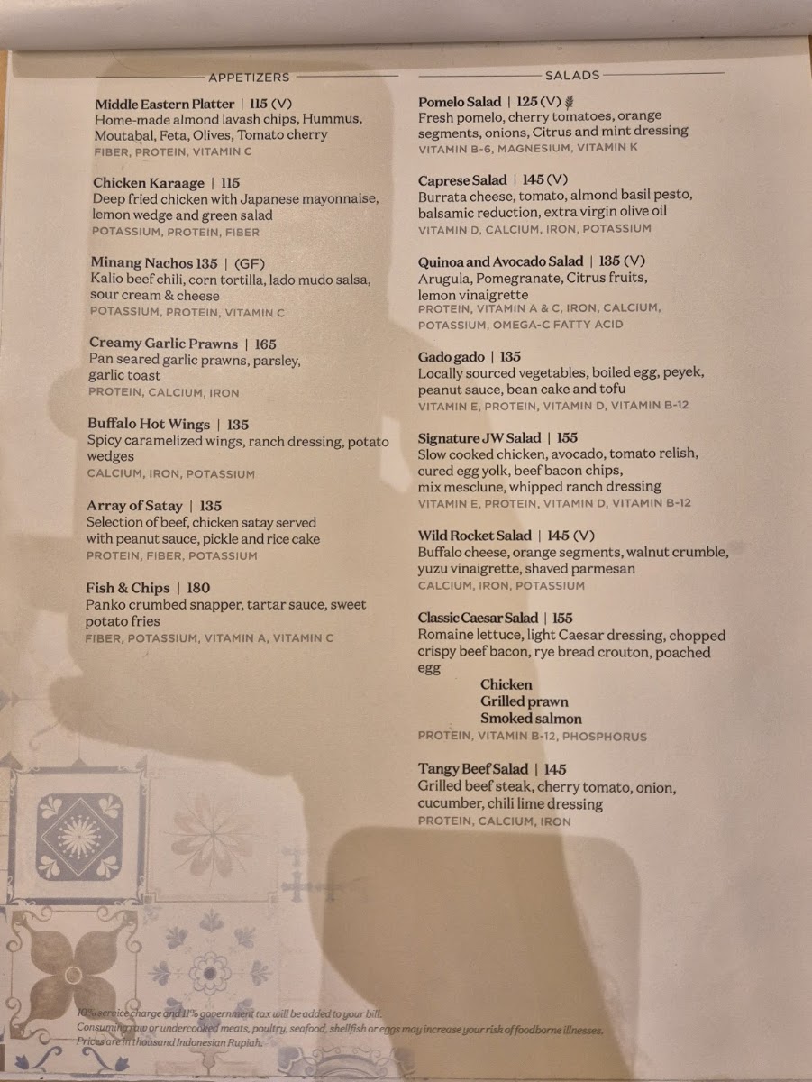 Sailendra Restaurant Menu 3