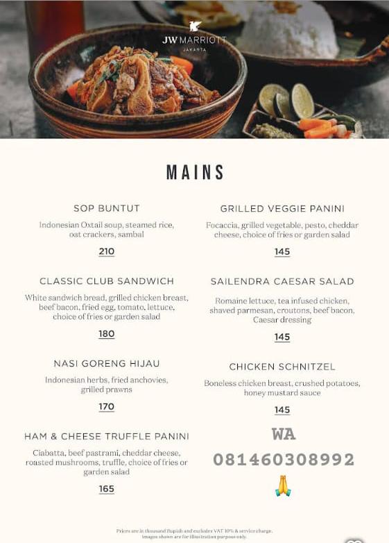 Sailendra Restaurant Menu 6