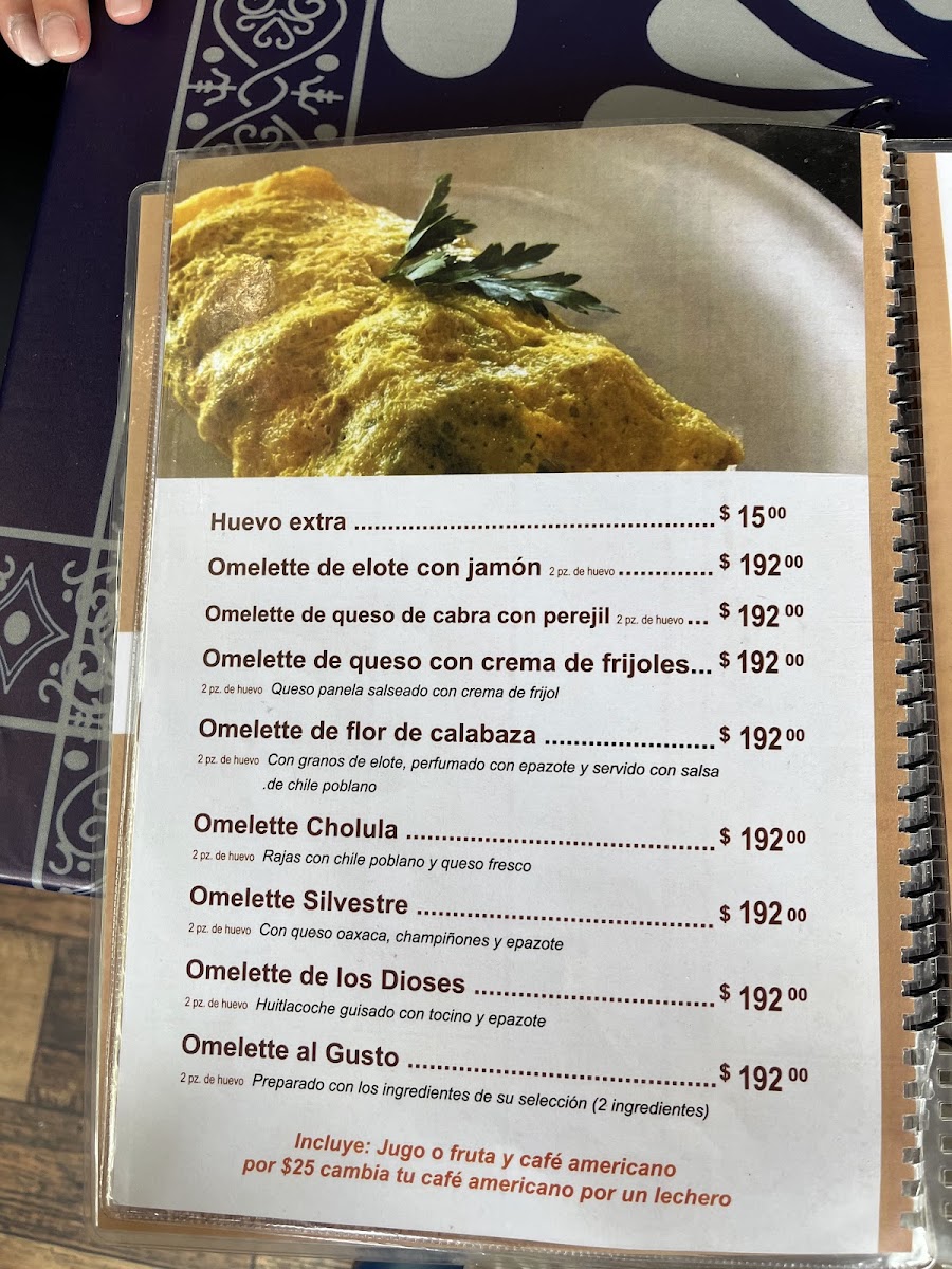 La Casa De los Bisquets Menu 3
