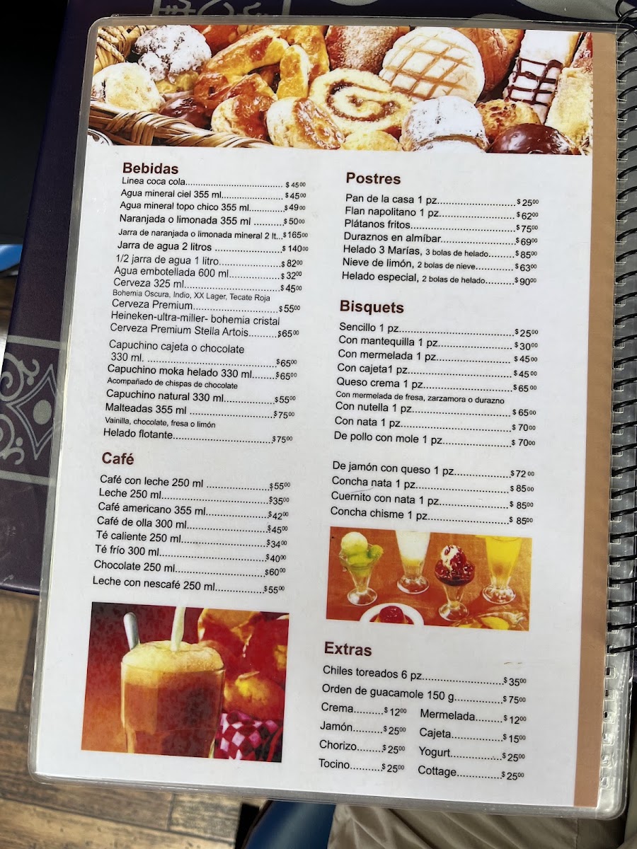 La Casa De los Bisquets Menu 4