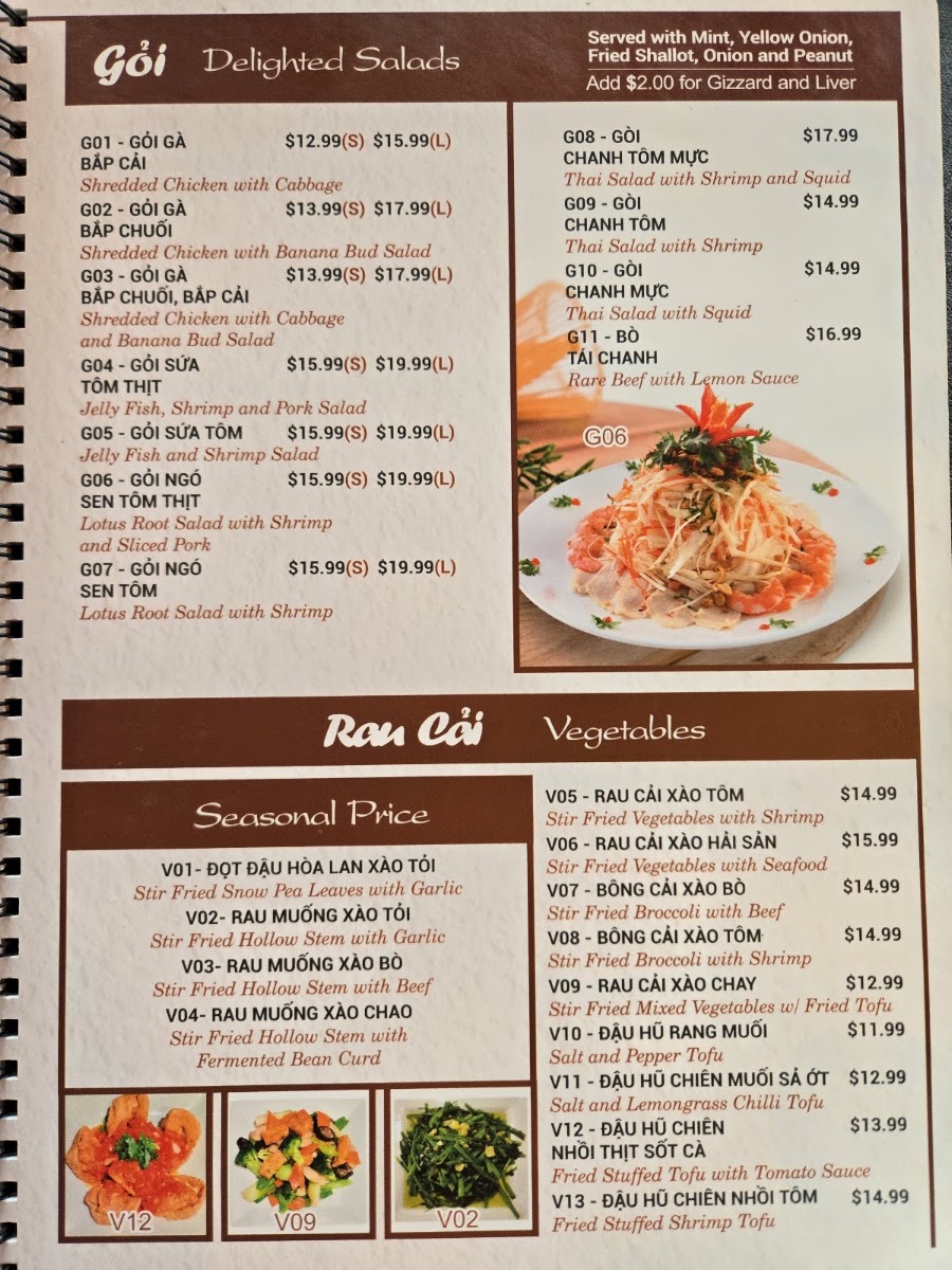 Dakao Restaurant and Bar Menu 2