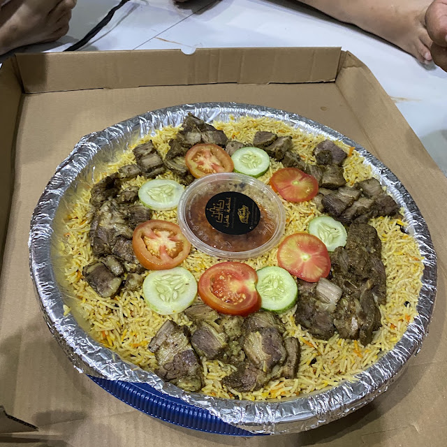 Nasi Kebuli Loyang Besar Campur