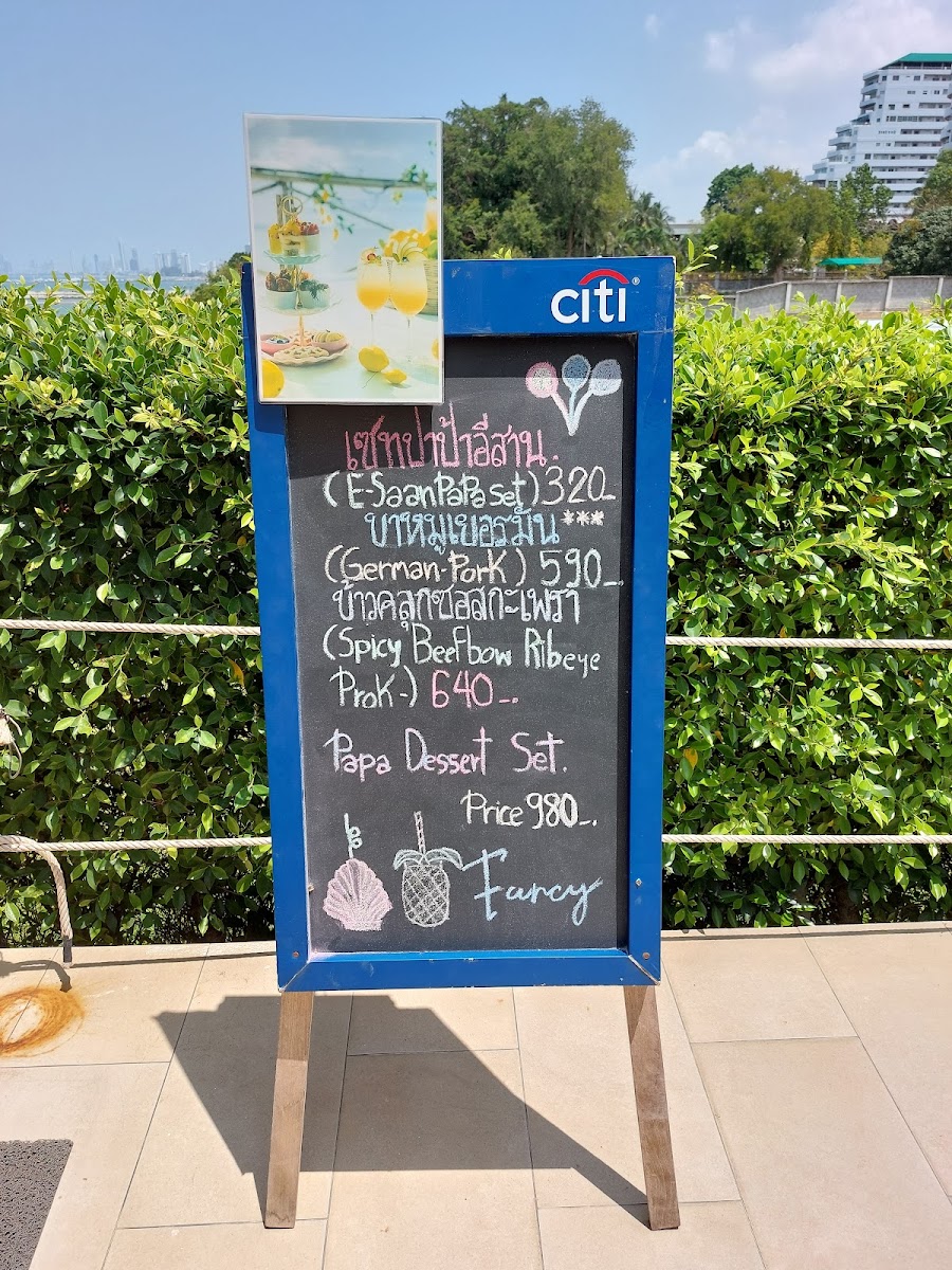 Papa Beach Pattaya Menu 8