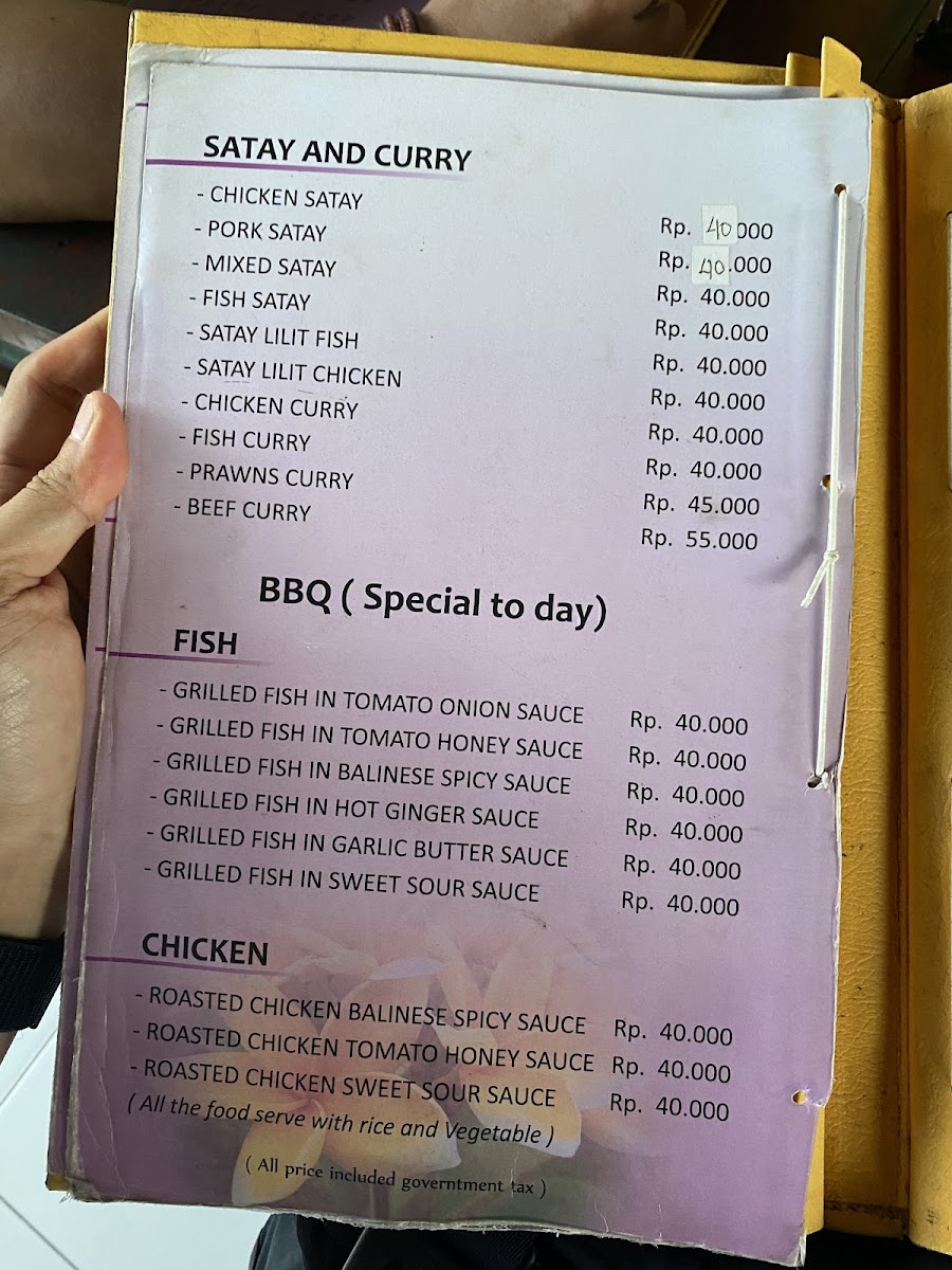 Warung Ole Menu 8