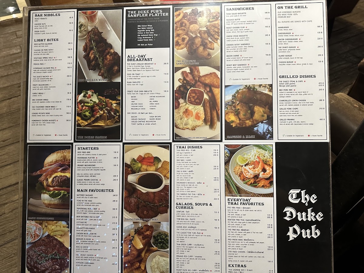 The Duke Pub & Restaurant Menu 3