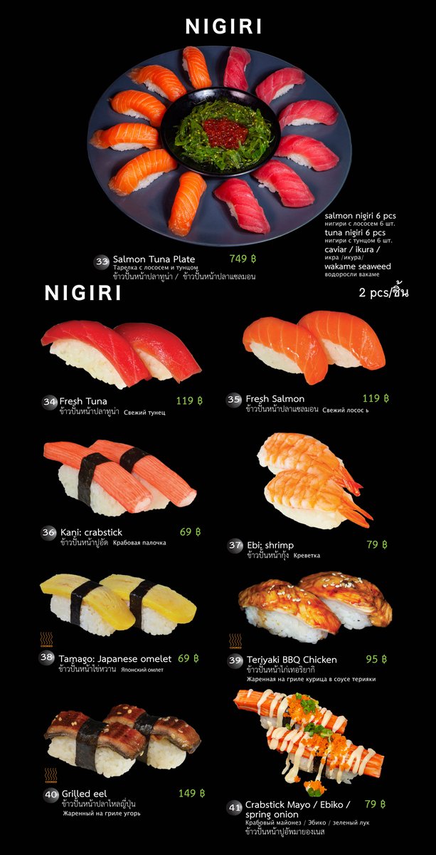 Sushi Box Patong Menu 2