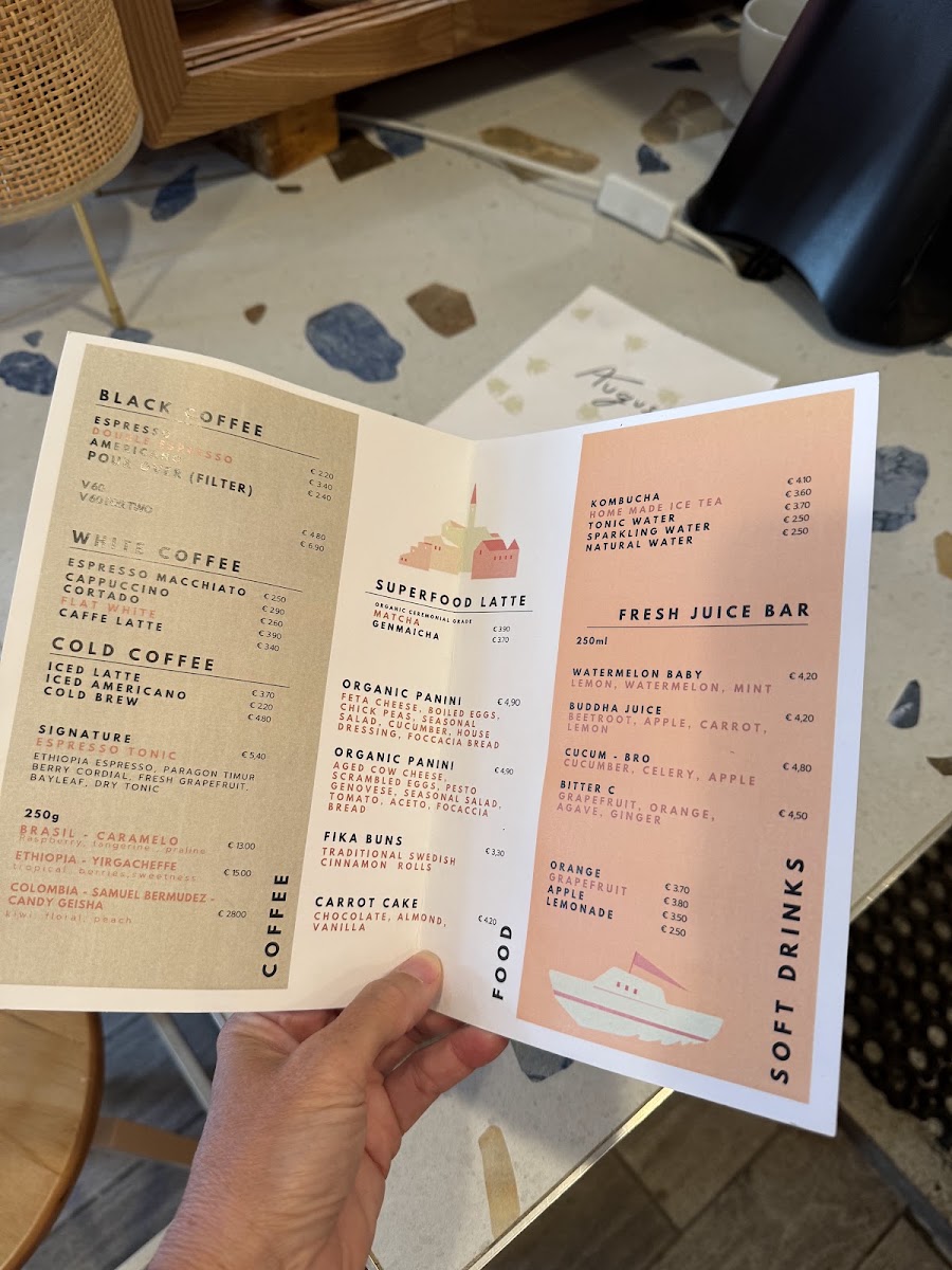 Augusto Coffee Shop Menu 10