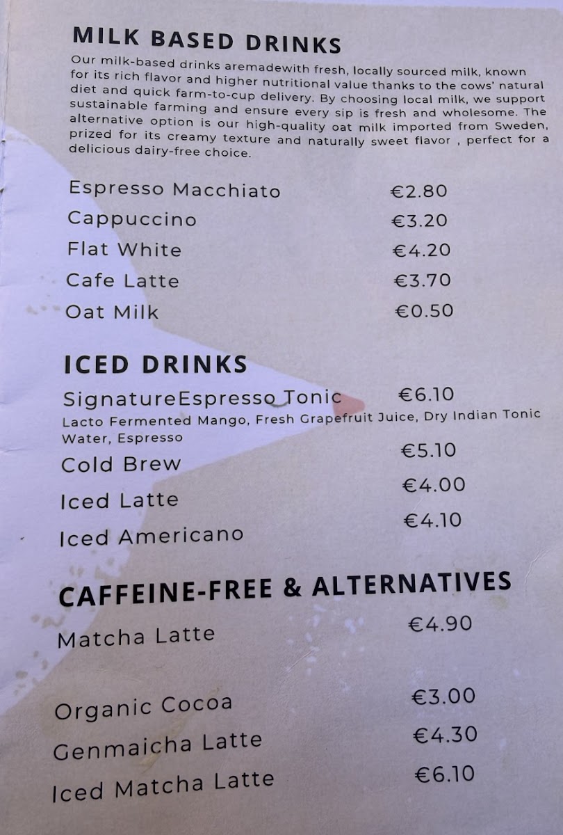 Augusto Coffee Shop Menu 3