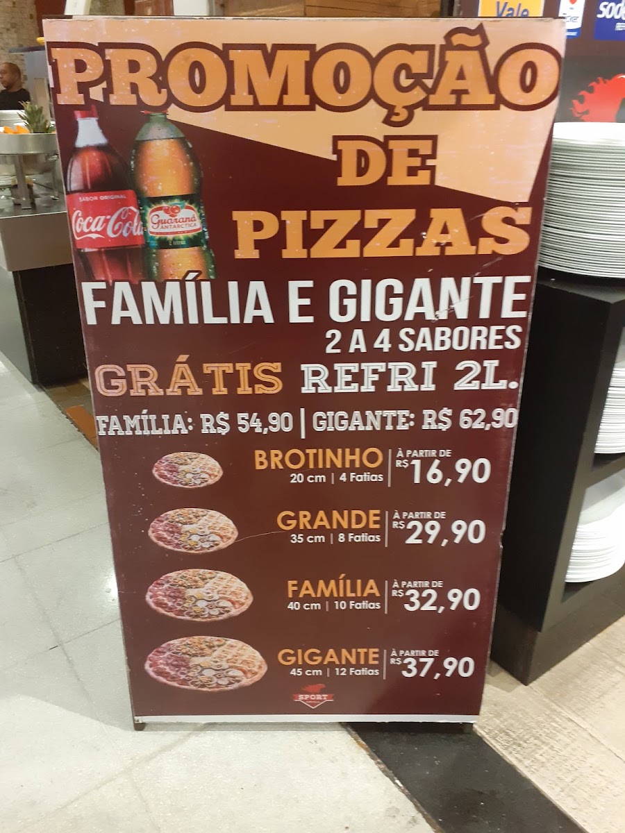 Sport Grill Menu 1