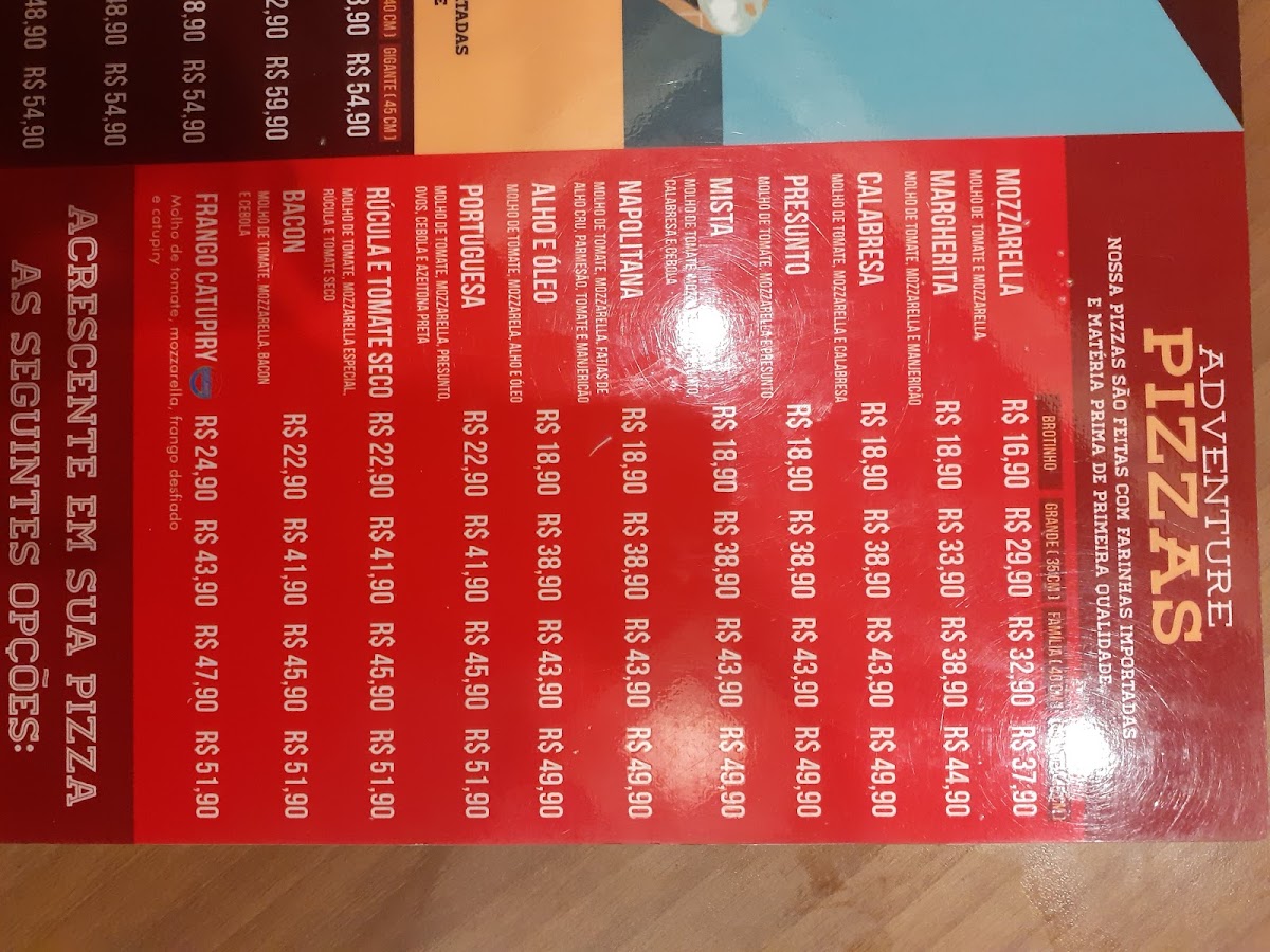 Sport Grill Menu 2