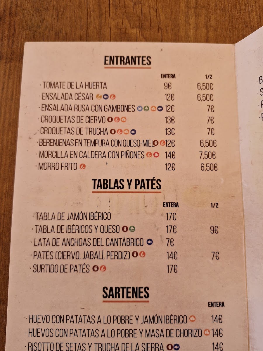 Taberna Quinito Menu 10