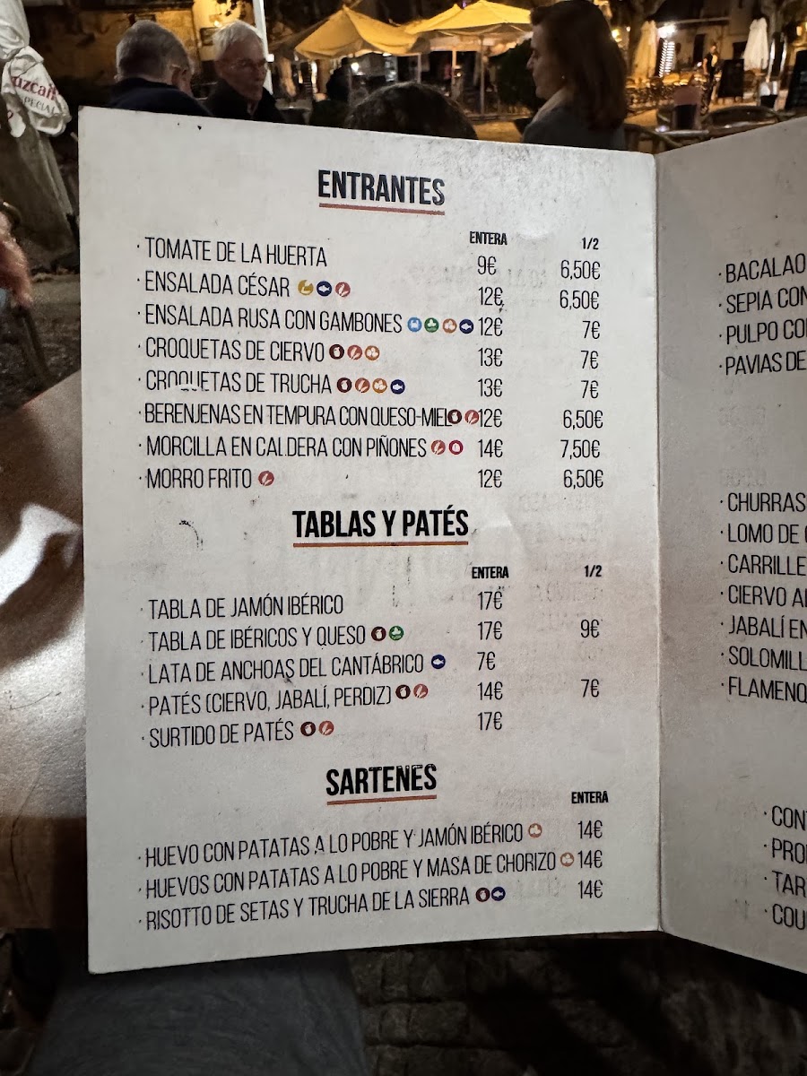 Taberna Quinito Menu 6
