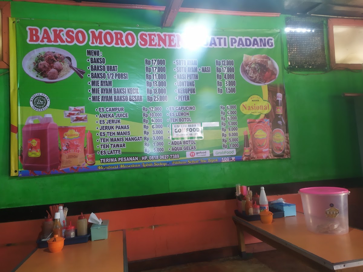 BAKSO MORO SENENG Menu 9