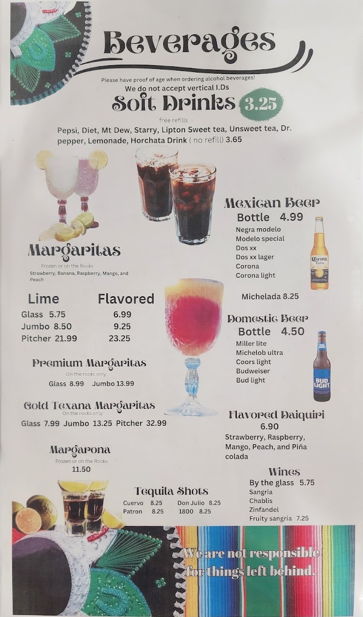 El Rincon Méxican Restaurant Menu 6