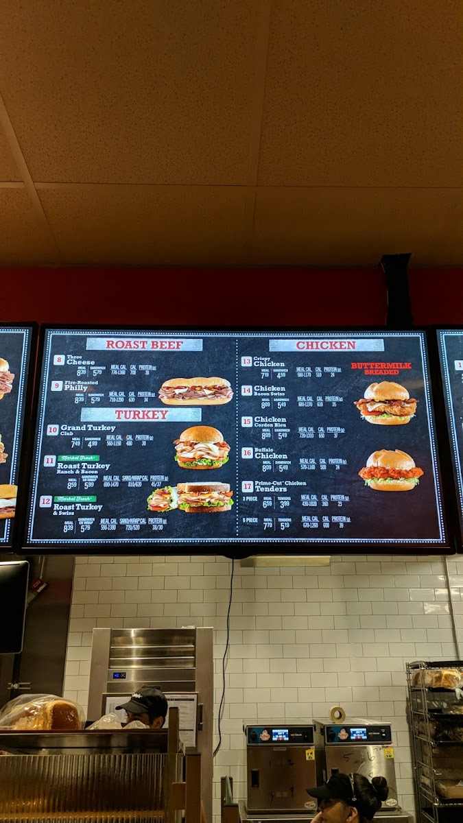 Arby's Menu 10