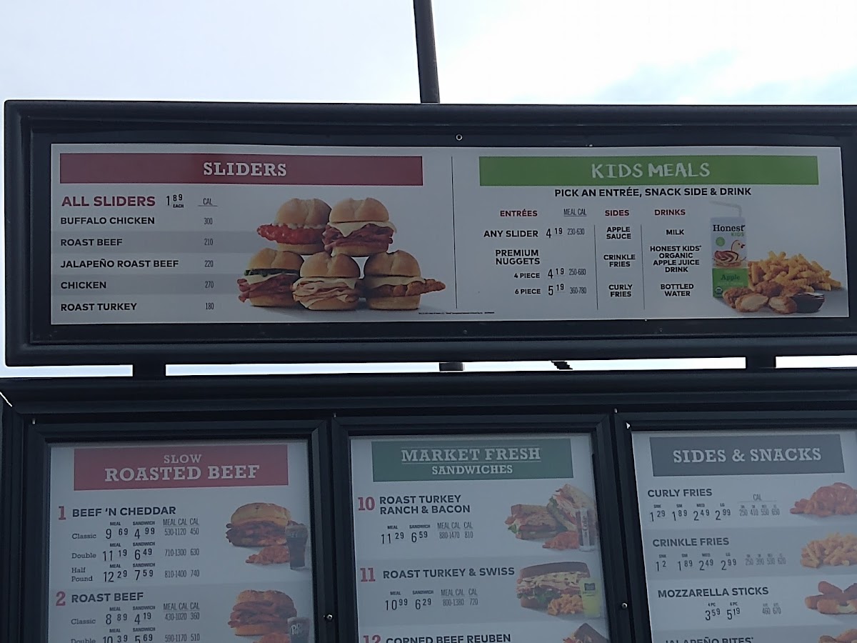 Arby's Menu 7