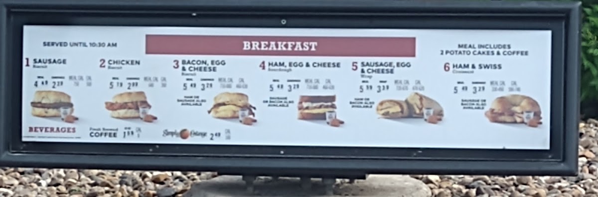 Arby's Menu 9