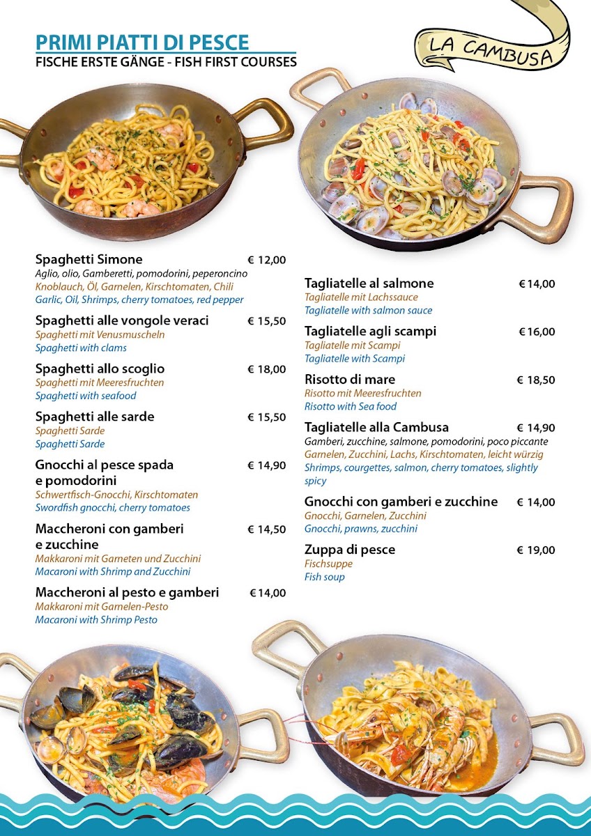 Ristorante La Cambusa Menu 4