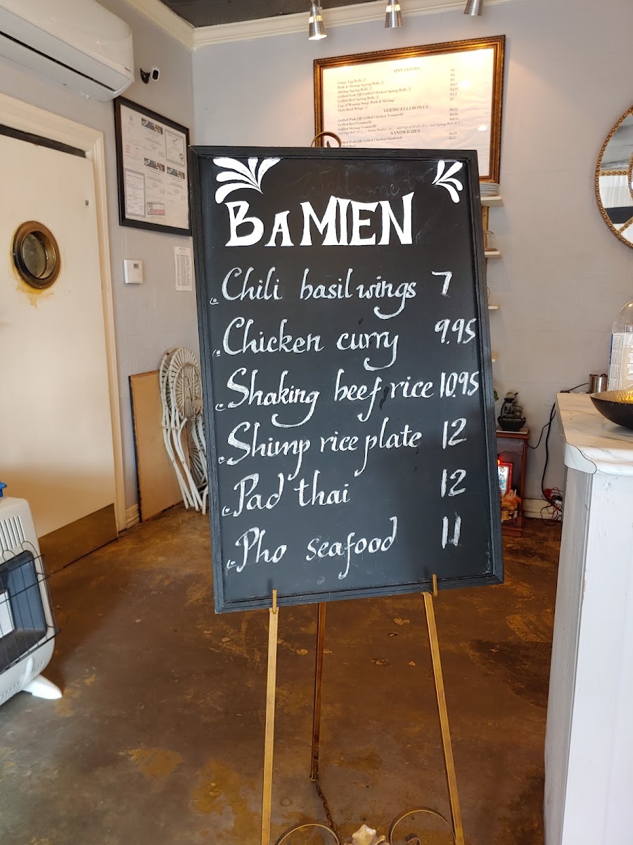 Ba Mien Bistro Menu 9