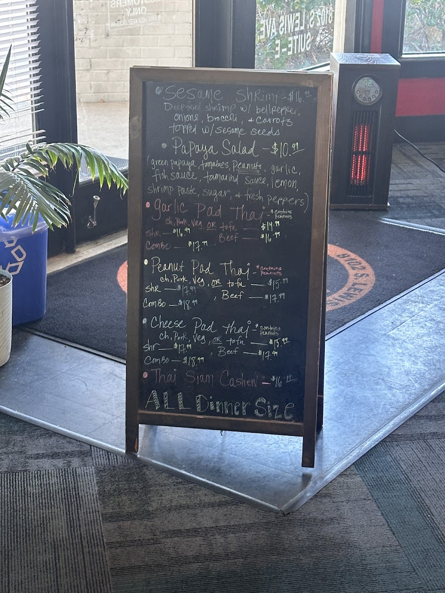 Thai Village Cuisine Menu 5