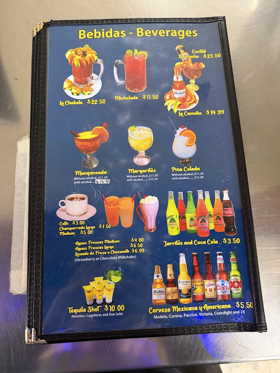 El Zarandeado Menu 7