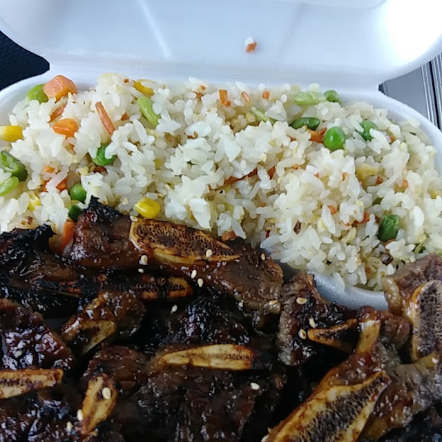 Chicken Teriyaki and Beef Short Ribs