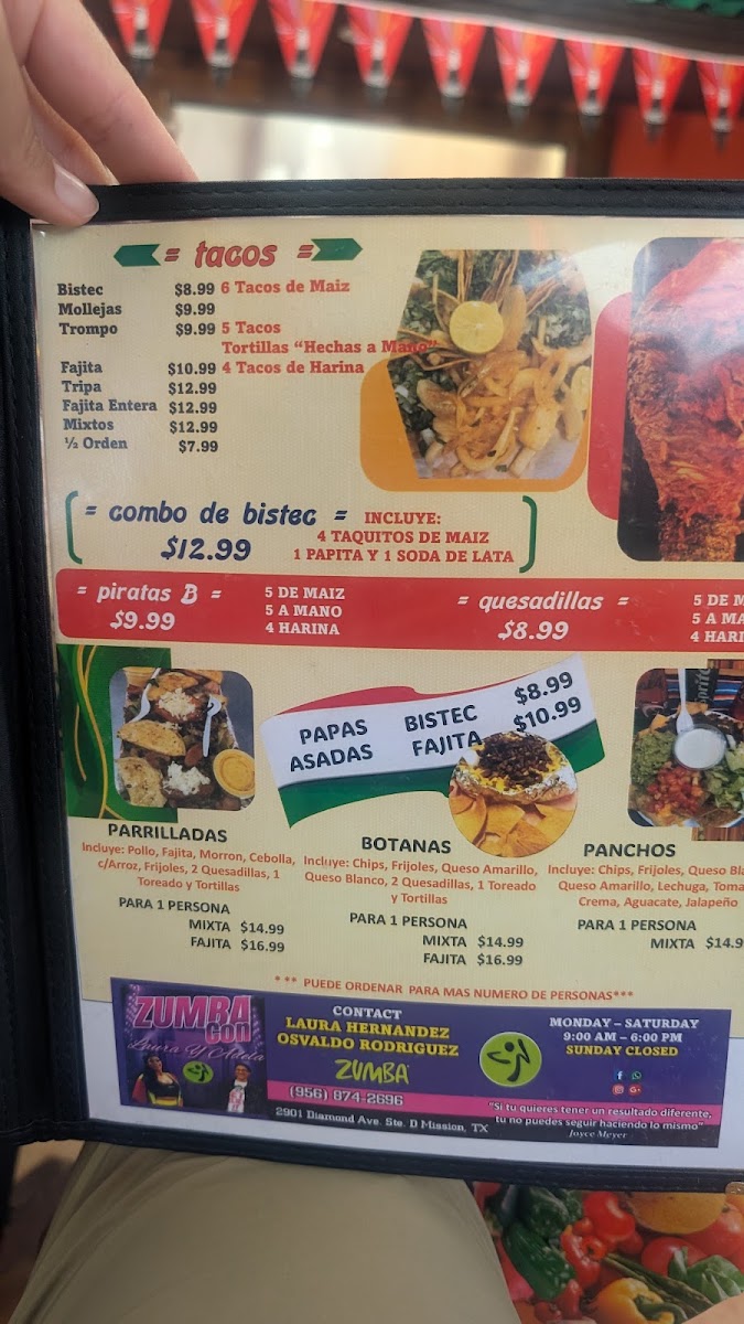 Taqueria Don Felipe Menu 6