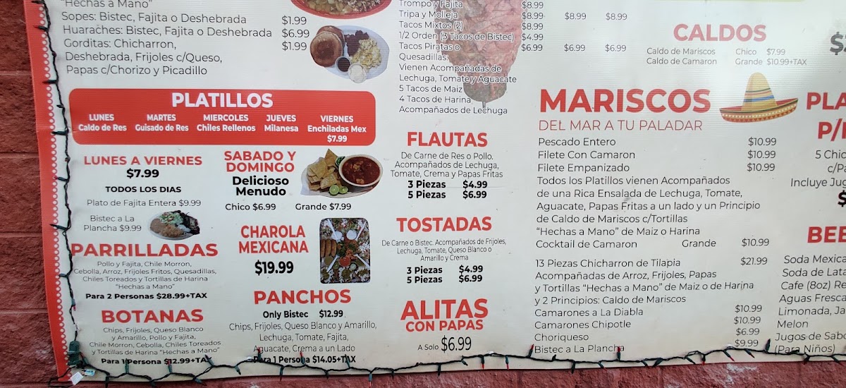 Taqueria Don Felipe Menu 8