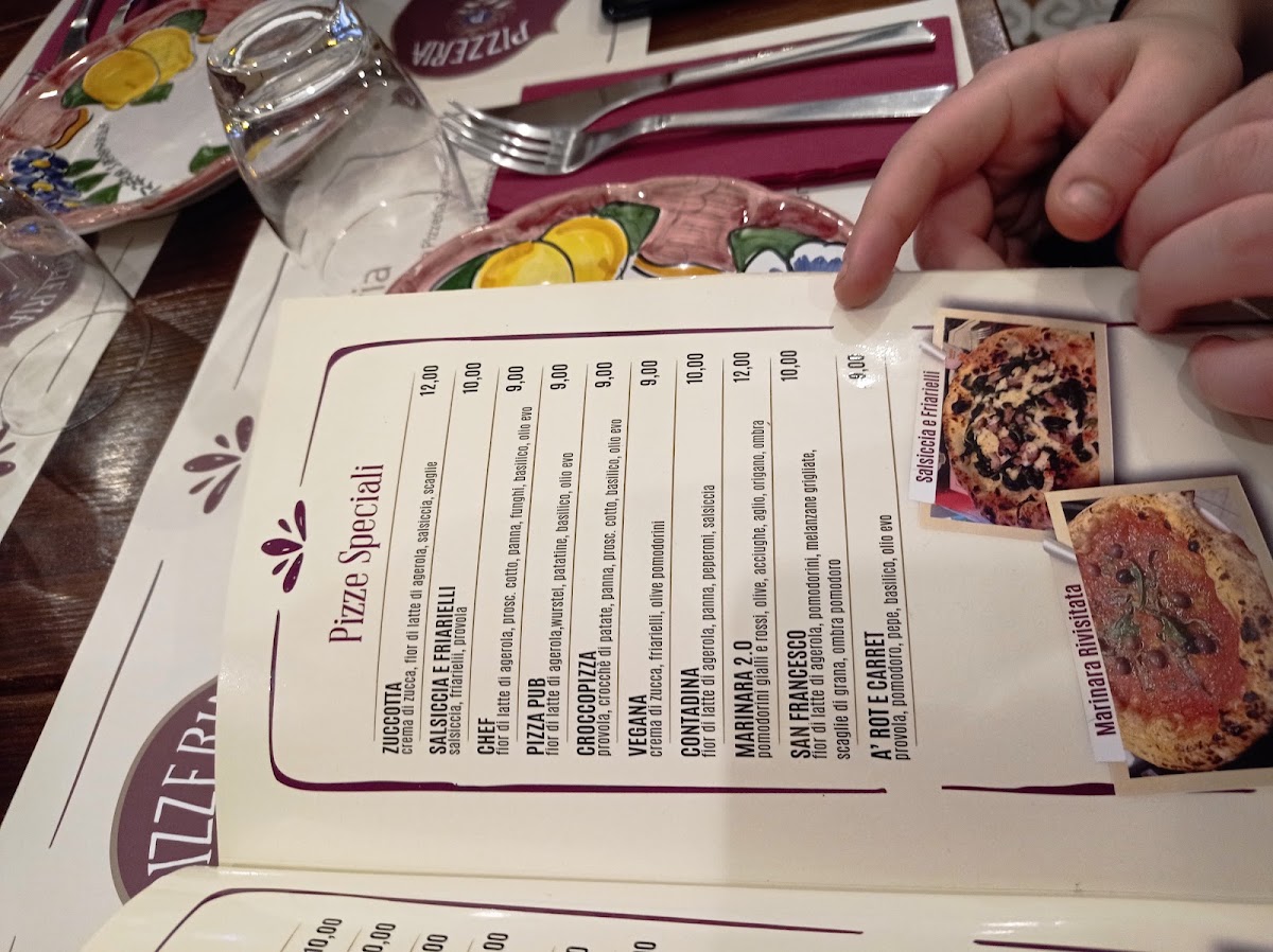 Pizzeria Speranzella Menu 5